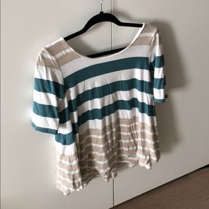Puella Anthropologie casual top size S